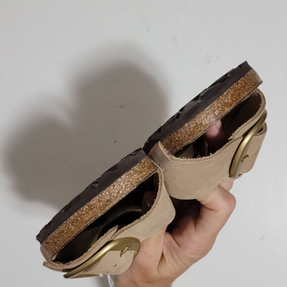 NEW Birkenstock Madrid Big Buckle Sandals Womens 37 6/6.5 Classic Chic Old Money - Picture 3 of 8